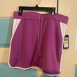 Izod Purple and White Skort